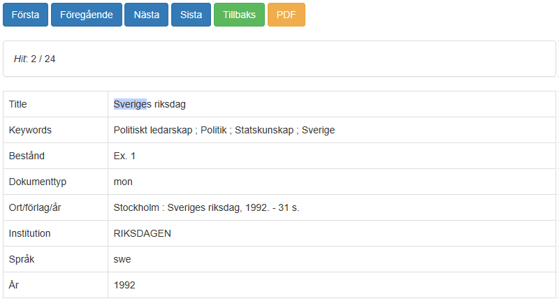 databassystem lång presentation