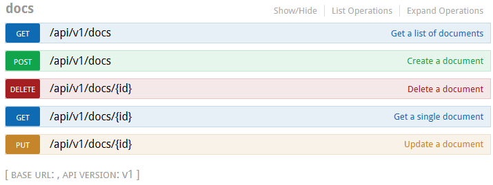 Database system | API | X-ref